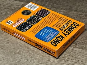 Donkey Kong Classics Nintendo Nes Game + Box Great Condition Authentic