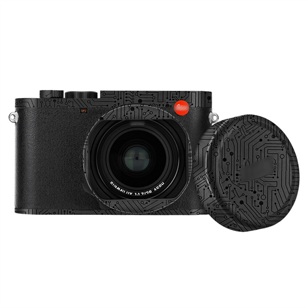 Pellicola Protettiva In Pelle JJC Per Leica Q3 - Adesiva, Anti-graffio, Modello SS-Q3
