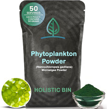 Marine Phytoplankton Powder   Sustainably Cultivated in Nordic Green Water Fa...