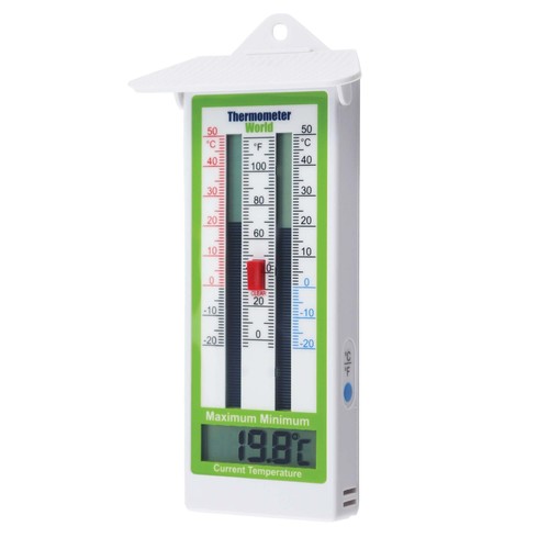 Digital Max Min Greenhouse Thermometer Classic Design Max Min ...