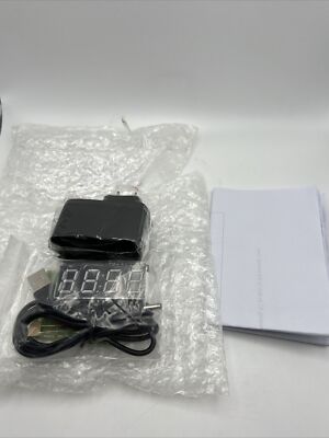 HiLetgo 0.56 Inch 4 Bit Red Digital Tube Electronic Clock DIY Kit Clock