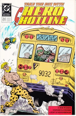 Hero Hotline # 2 (of 6) (Stephen DeStefano) (DC Comics USA, 1989)