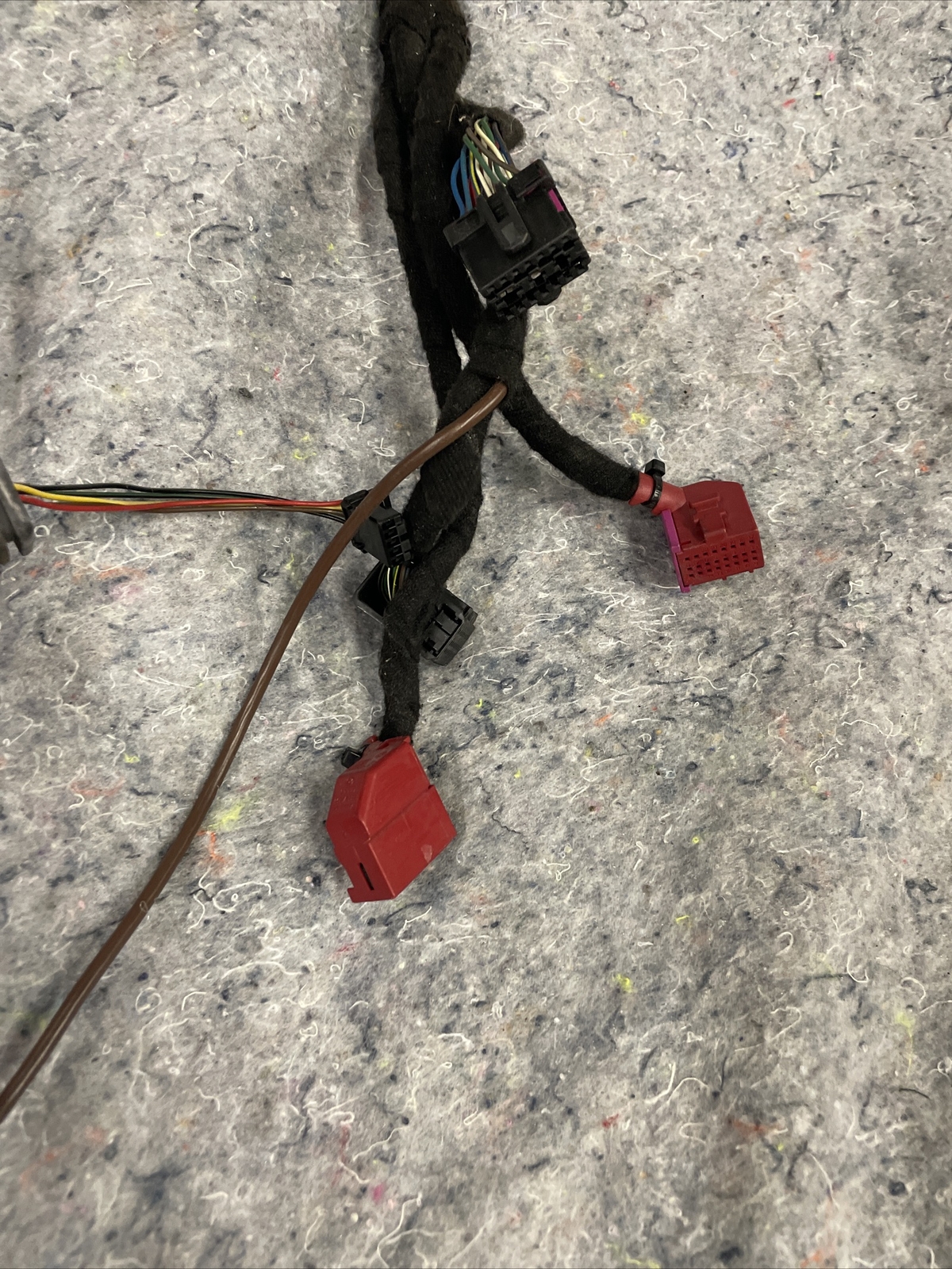 Bentley Continental GT 2013 AC A/C Heater Actuator Wire Harness MF 246470-1021