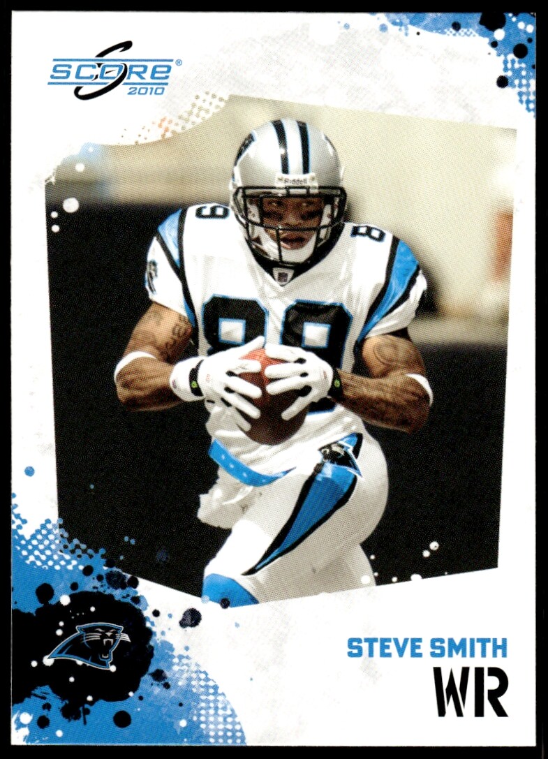2010 Score #46 Steve Smith PANTHERS