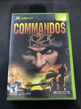 Commandos 2: Men of Courage (Microsoft Xbox, 2002) W/ Manual