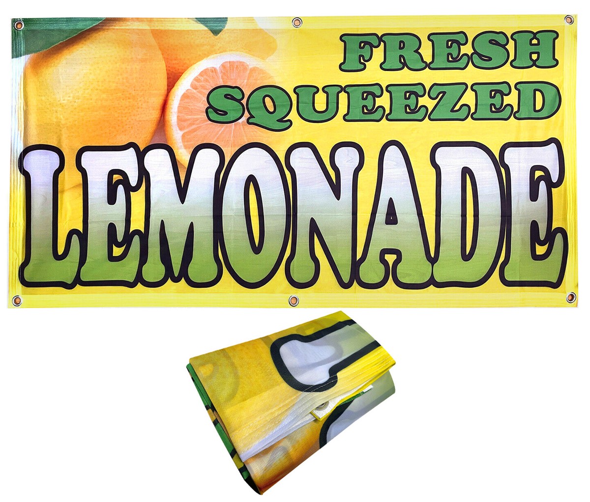 Limonade Flagge 3x5 Fuß (90x152 Cm) - Polyester Banner Für Stand, Geschäft & Garten