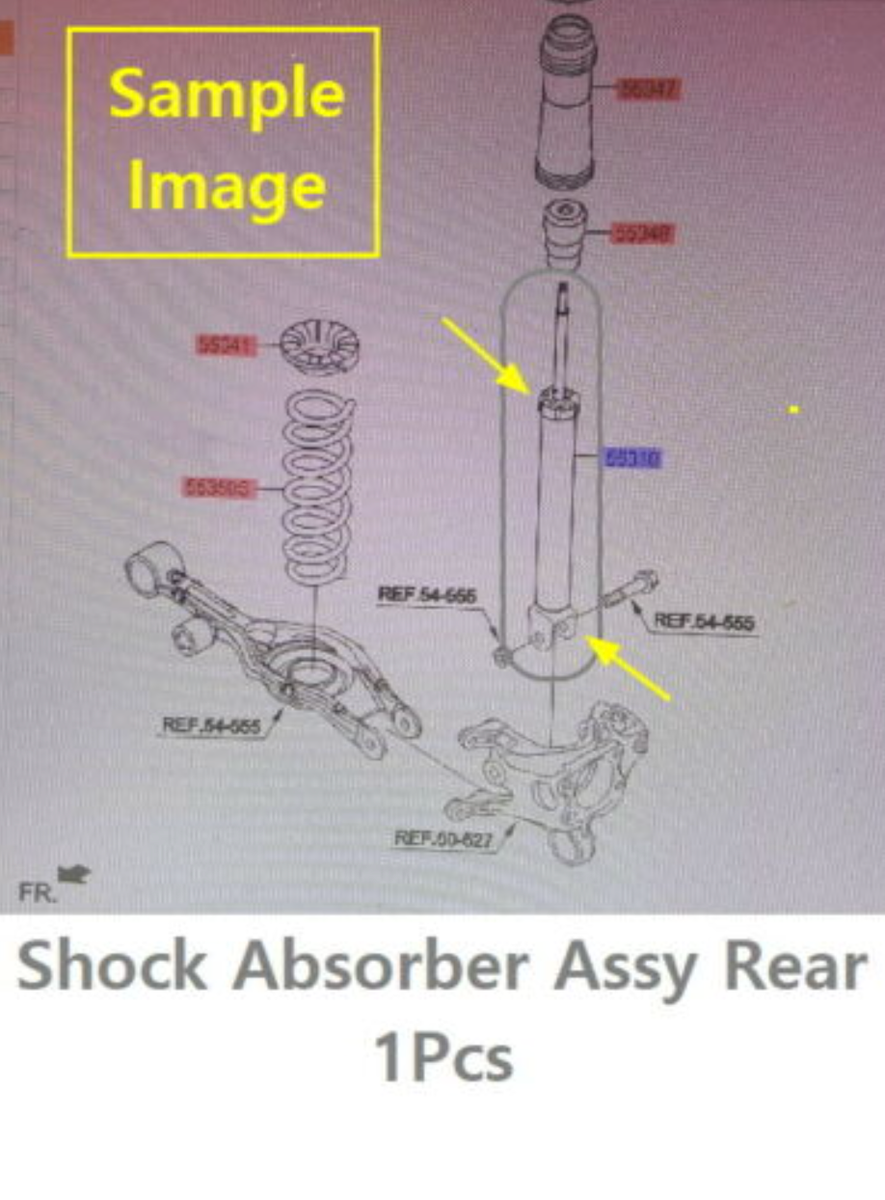 OEM 55307-AA000 -AAAA0 Shock Absorber Assy Rear 1P for