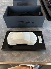 CORVETTE STINGRAY 2021 C8 OEM Speed Shape Model Owner's Gift W/VIN Arctic White