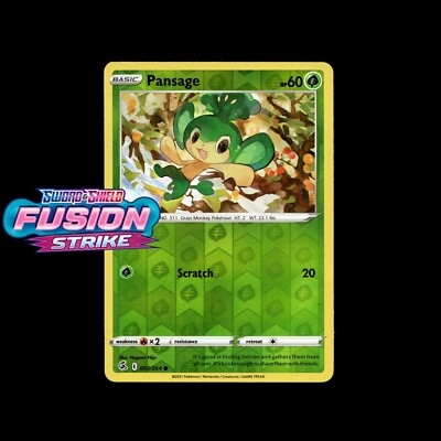 Pokemon Cards! Fusion Strike - Holo/Reverse Holo UltraRare V VMAX Full Art Card