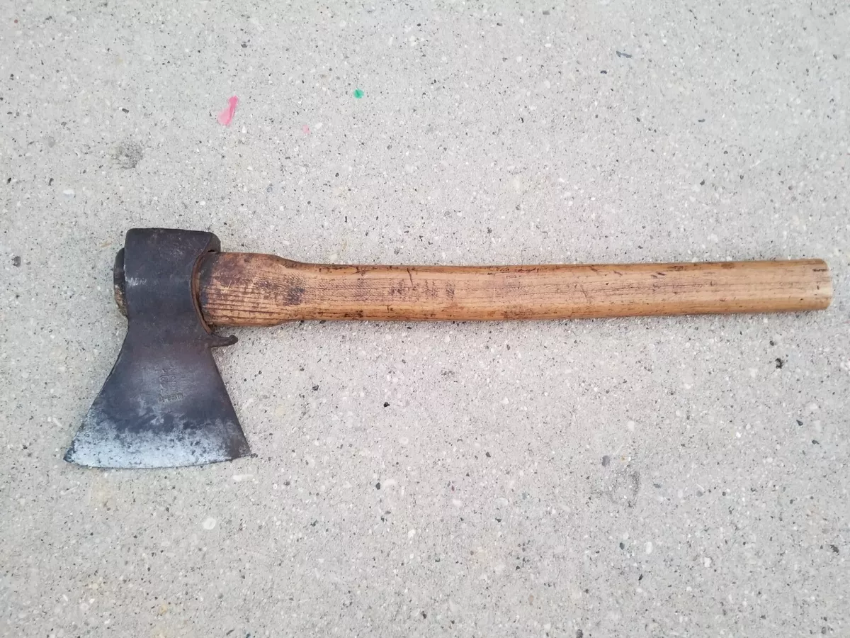 Vintage Antique Swedish Made Hatchet Axe