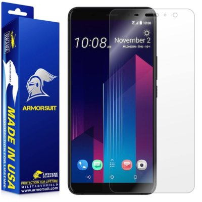 [2 Pack] ArmorSuit MilitaryShield HTC U11 Plus Max Coverage Screen Protector