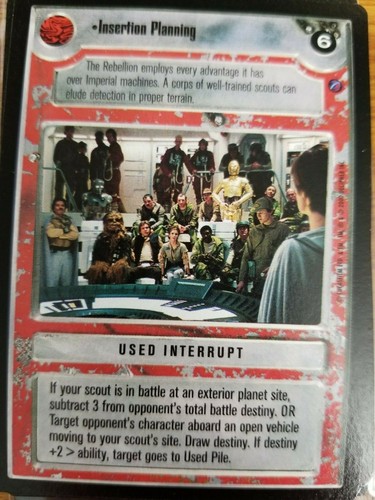 Star Wars CCG Death Star II BASIC SINGLES Select Choose Your Card SWCCG - Picture 62 of 121