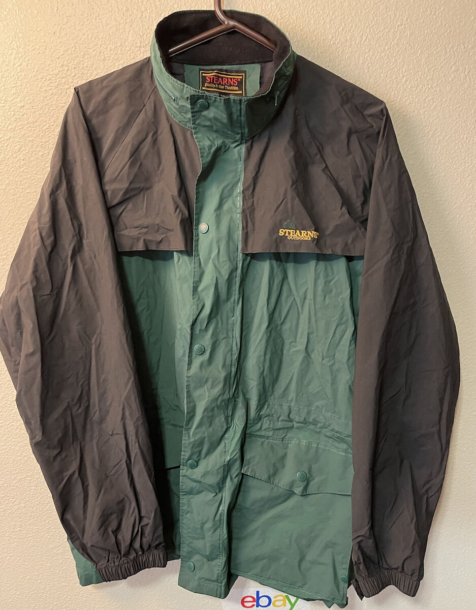 Men's Windbreaker Rain Coat Vintage Stearns Dry Wear Jacket Men's Windbreaker Rain Coat Vintage Stearns Dry Wear Jacket