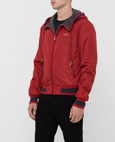 Dolce \u0026 Gabbana Hooded Bomber Jacket 