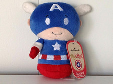 HALLMARK Itty Bitty Captain America - 2014 - Marvel - Avengers - Plush