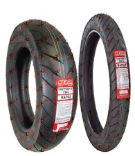 Kenda K6702 100/90-19 Front 160/70-17 Rear Motorcycle Tire Set Dyna