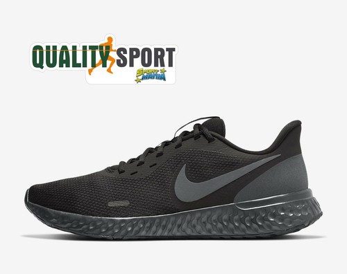 Nike Revolution 5 Nero Scarpe Uomo Sportive Running Palestra BQ3204 001 |  eBay