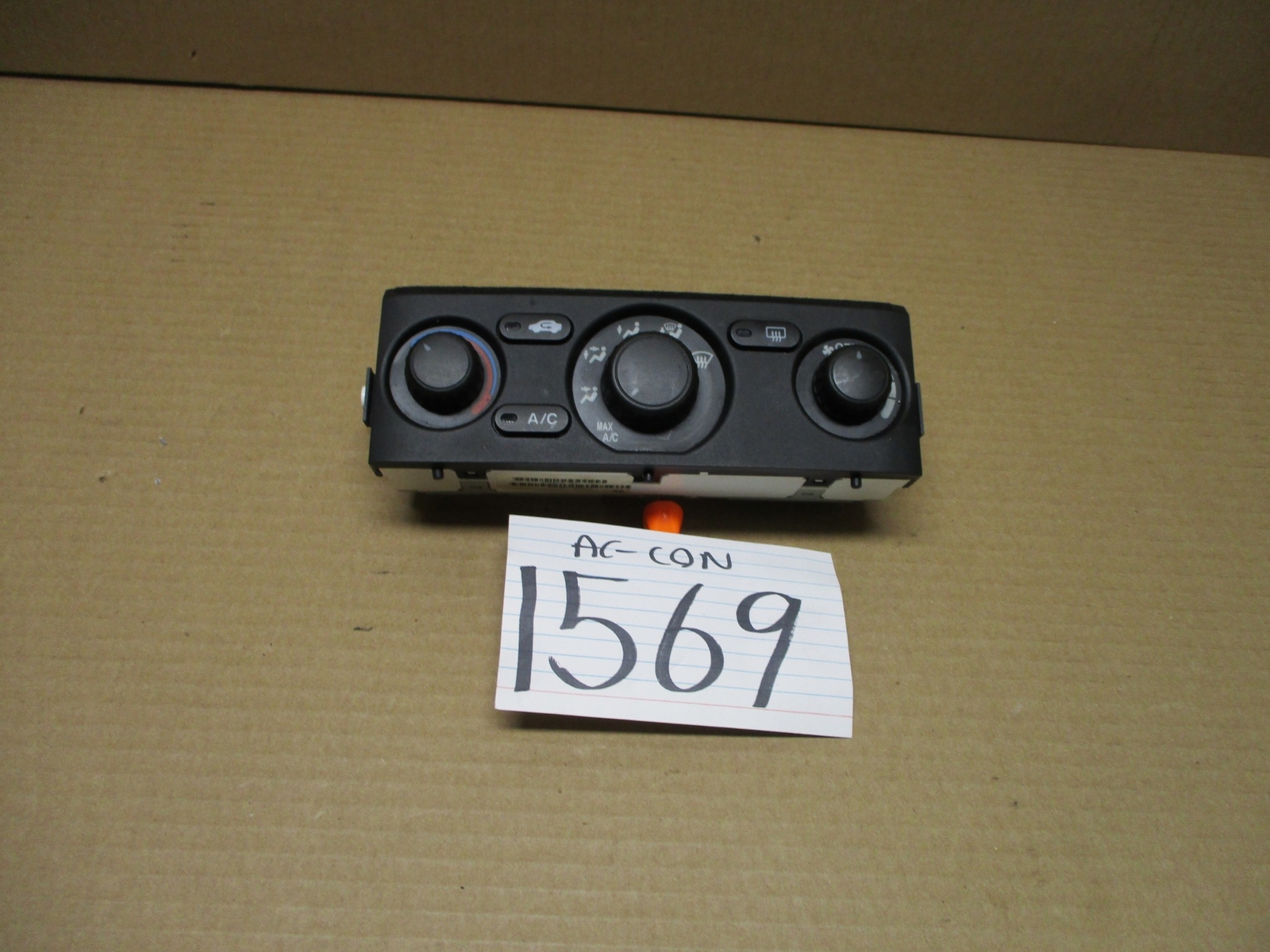 03 04 05 06 07 08 Honda Pilot Used AC and Heater Control Stock #1569-AC