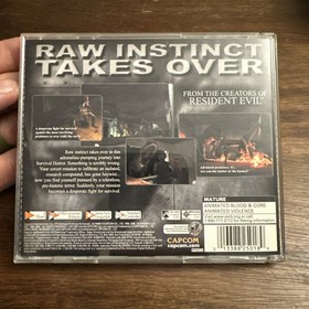 Dino Crisis (Sega Dreamcast, 2000) Completo En Caja - Probado - Aut&eacute;ntico