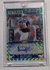 2024 Panini Contenders Optic Veteran Ticket Vince Young GREEN AUTO /24
