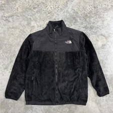 The North Face Jacket Girls XL Black Fleece Full Zip Soft Warm Outdoor Winter