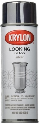 Krylon Looking Glass Silver-Like Aerosol 6 Ounce (Pack of 1), 