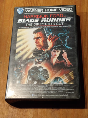 VHS -  Harrison Ford-Blade Runner/ The Director´s Cut / Warner