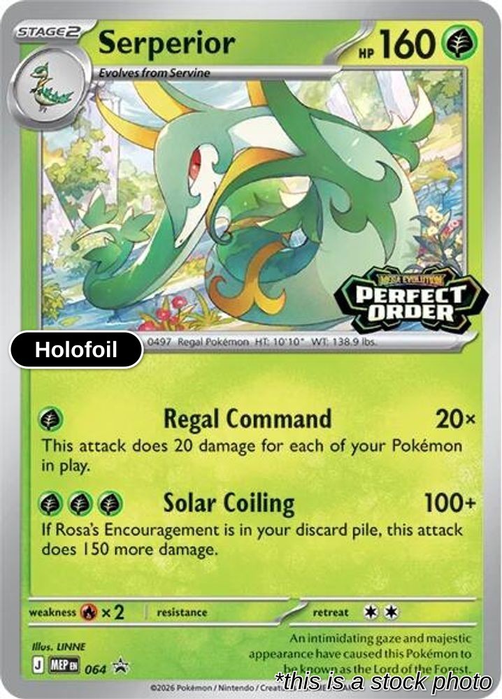 Serperior | Holofoil | ME: Mega Evolution Promo #064