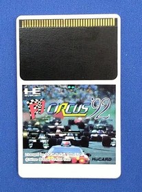 Japan Bussan F1 Circus '92 PC Engine Game En/JP version