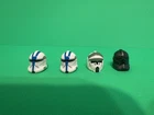 Custom Lego Star Wars Clone Helmets Lot - CAC & GCC