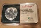 2002 SILVER AMERICAN EAGLE DOLLAR~$1~Uncirculated Sealed~LITTLETON COIN COMPANY