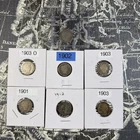 Lot of 7 Barber Dimes Various Dates/Grades