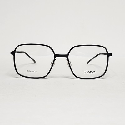 MODO 4108 Women's Ultra-Light Titanium Square Glasses in Black | 53mm