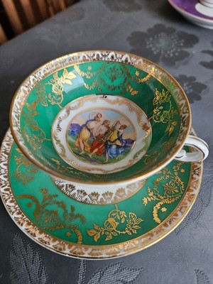 Bremer & Schmidt Eisennerg Mokka Tasse und Untertasse