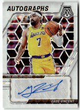 Panini 2023-24 Mosaic NBA No. AM-VIN Gabe Vincent White Auto 11/25
