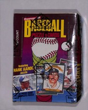 1986 Donruss Baseball Wax Box BBCE