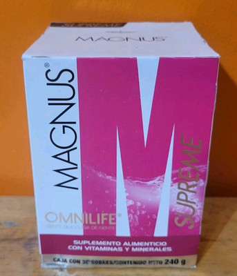 OMNILIFE OML MAGNUS SUPREME 30 SOBRES