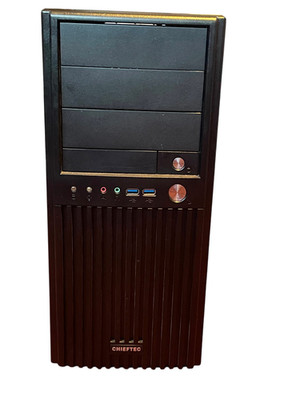 CHIEFTEC Micro ATX PC Gehäuse Schwarz Mini Tower USB 3.0 Front Audio