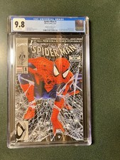 SPIDER-MAN #1 (2022) CGC 9.8 Mike Mayhew Variant Cover B Silver Homage