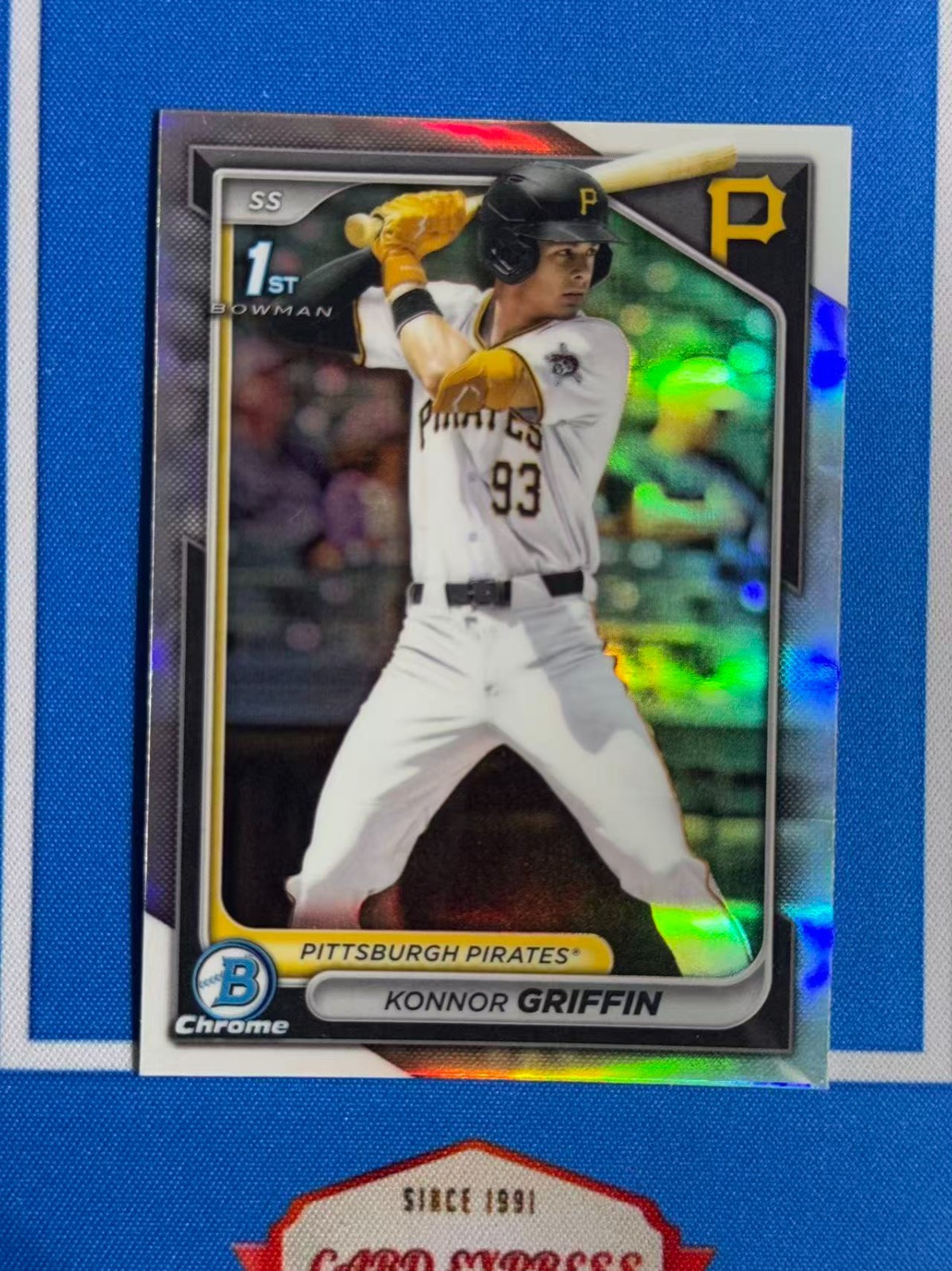 2024 Bowman Chrome Draft Konnor Griffin 1st Bowman Refractor BDC-22