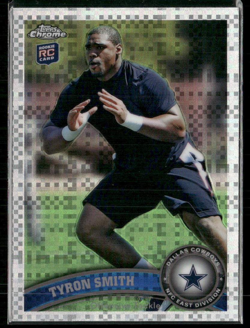 Tyron Smith Topps Chrome #38 Base