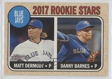 2017 Topps Heritage Rookie Stars Matt Dermody Danny Barnes #393 0v7