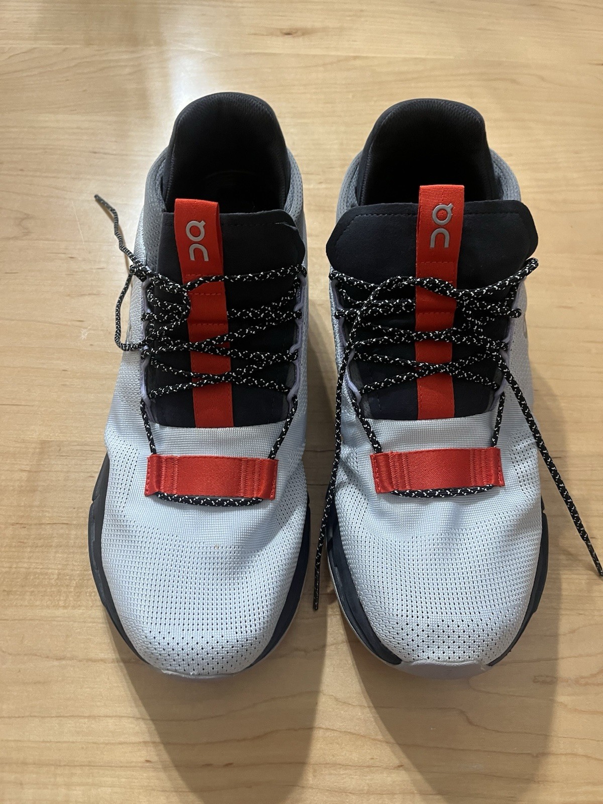 On Cloudnova Silver Orange Cloudtec Athletic Shoe… - image 3