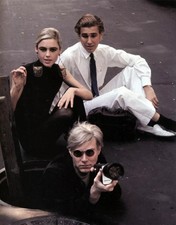 Andy Warhol Edie Sedgwick And Chuck Klein  4x6 Picture Celebrity Print