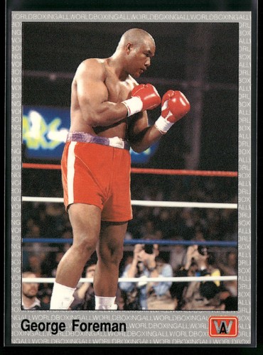 George Foreman #16 1991 All World card