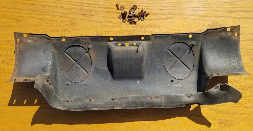 Panel de cierre de capó inferior Pontiac Chieftain Silver Streak 1953-54 53 1953 Foto 2 de 4