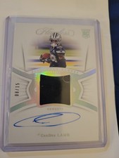 2020 Flawless Silver RC ROOKIE Signature Gloves Ceedee Lamb Patch Auto #/15