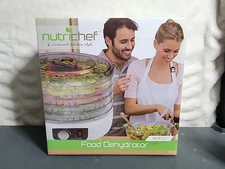 New Food Dehydrator, NutriChef Kitchen Electric Countertop Food Preserver PKFD12