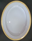Golden Leaf by Muirfield Gold Trimmed Oval Platter 13.5" — photo 2