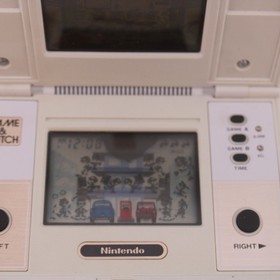 Nintendo OP-51 GAME and WATCH OIL PANIC Retro Tested, Read Description